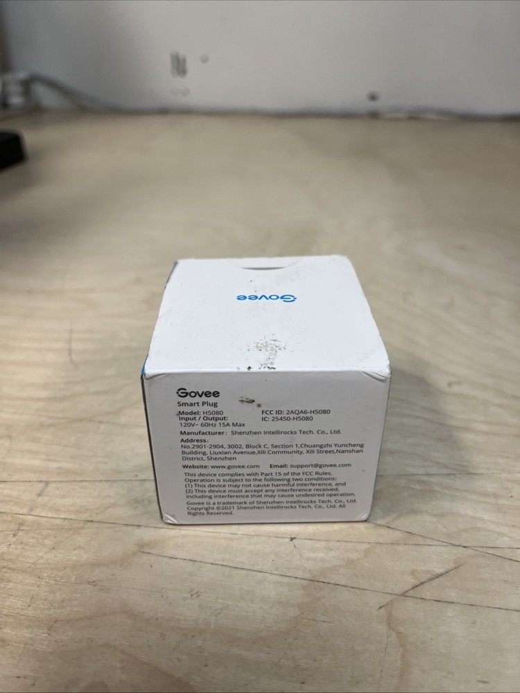 Govee Smart Plug Pro 2 Pack Model H5080