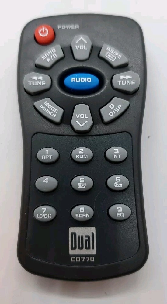 Original Dual CD770 Remote Control