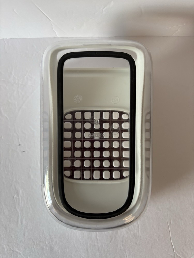 OXO Vegetable Chopper with easy pour opening