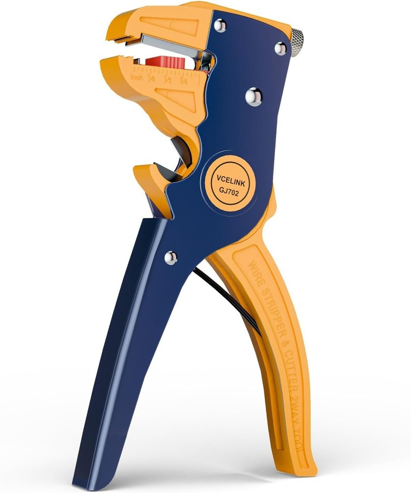Automatic Adjustable Wire Stripper Tool for Clean Stripping – Compact & Durable