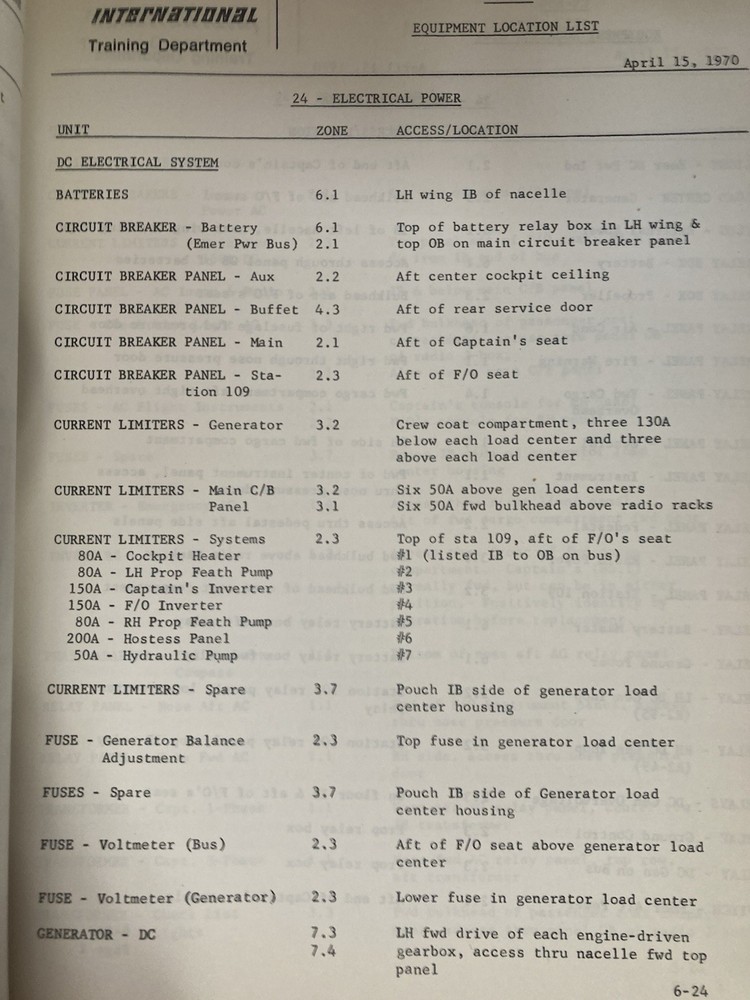 DC-9/CV-600 Maintenance Familiarization Manual