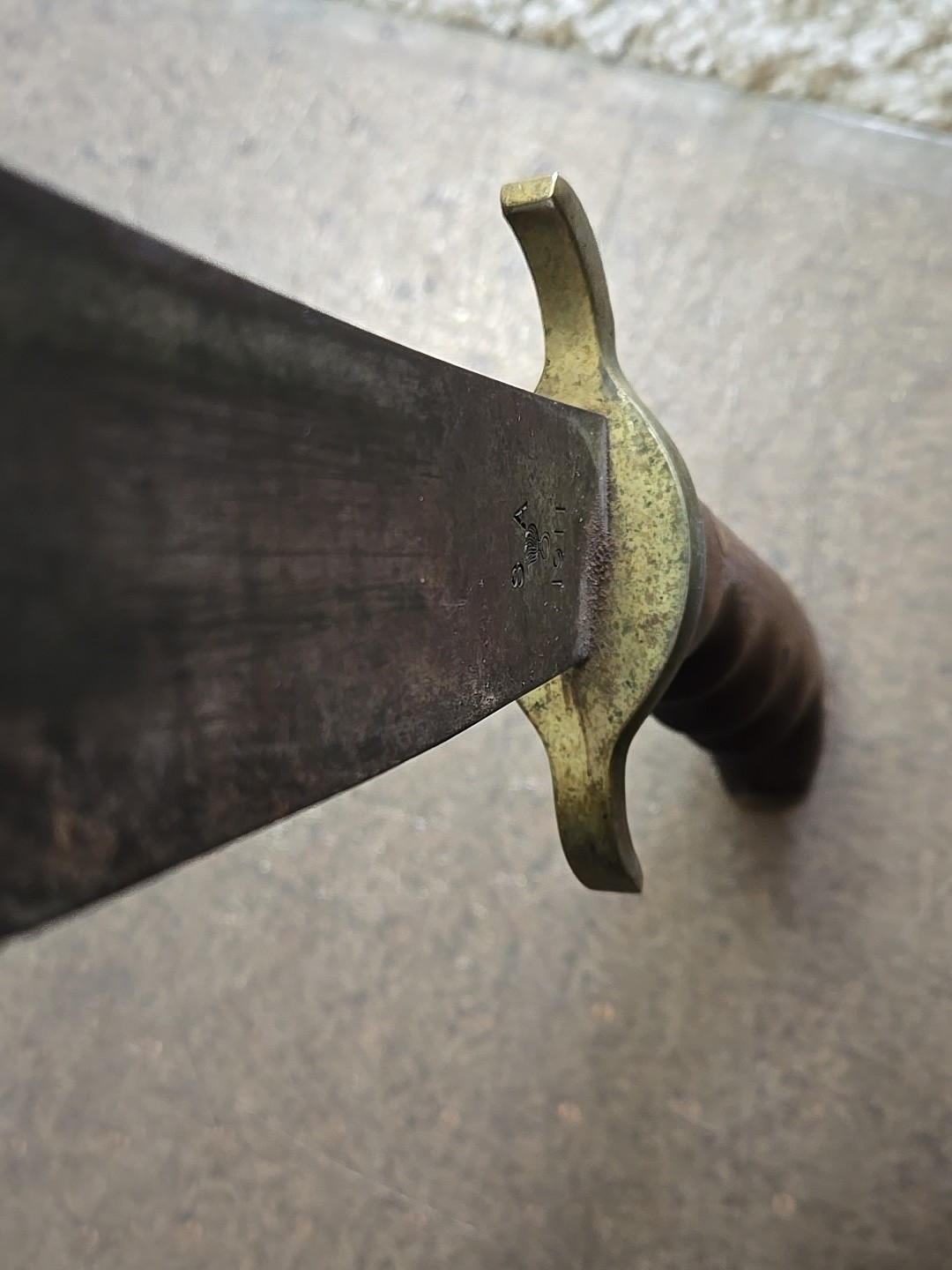 Springfield Armory SA 1911 Medical Corps Bolo Knife With Sheath Scabbard I7073