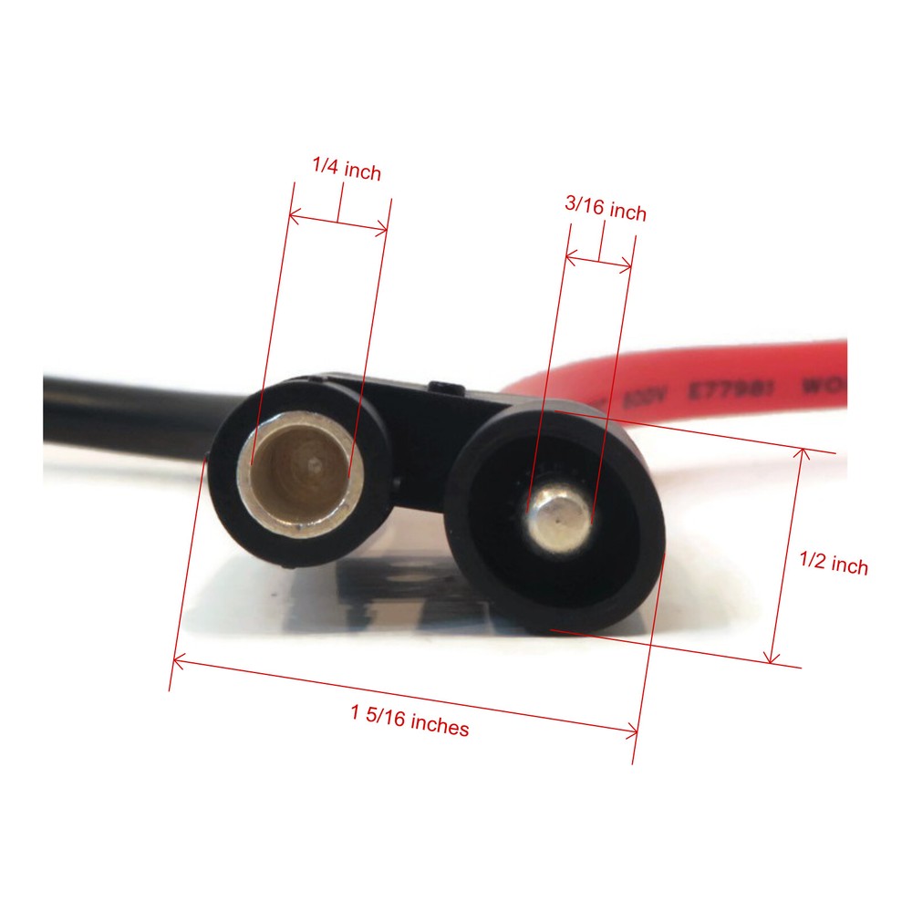 Buyers Products Motor Power Cable & Plug Assembly for Meyer E-46, E46, E-47, E47