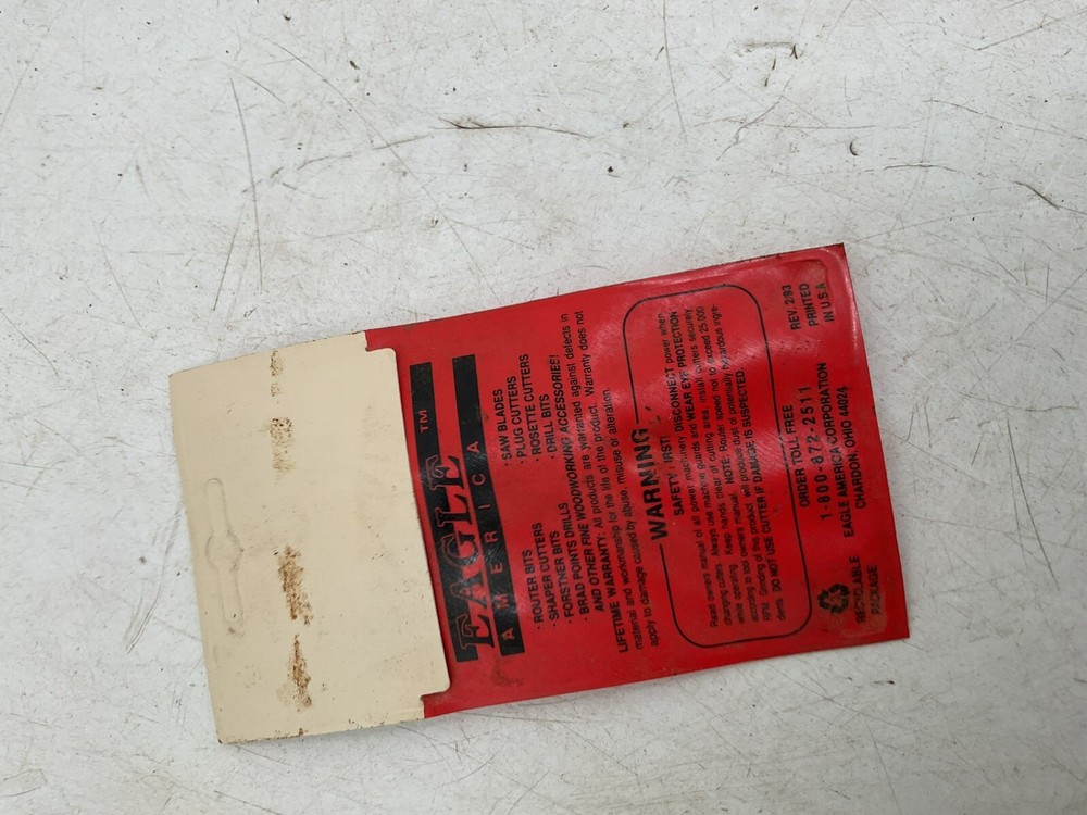 Eagle America router bit 132-0822
