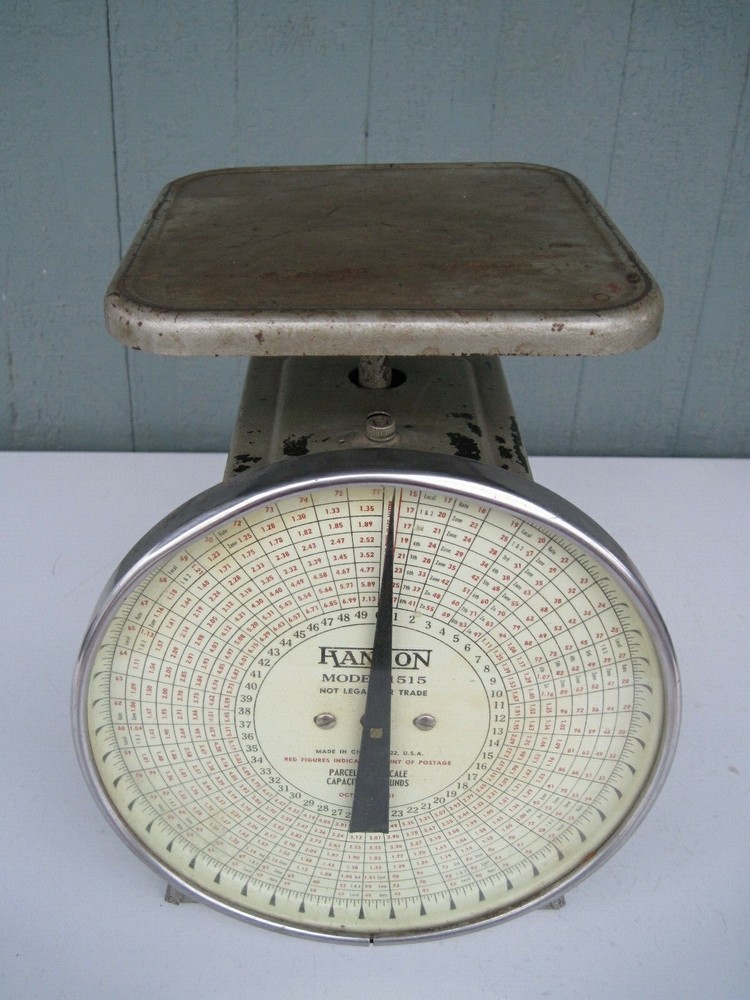 Vintage 1951 Hanson Model 1515 Parcel Post Scale