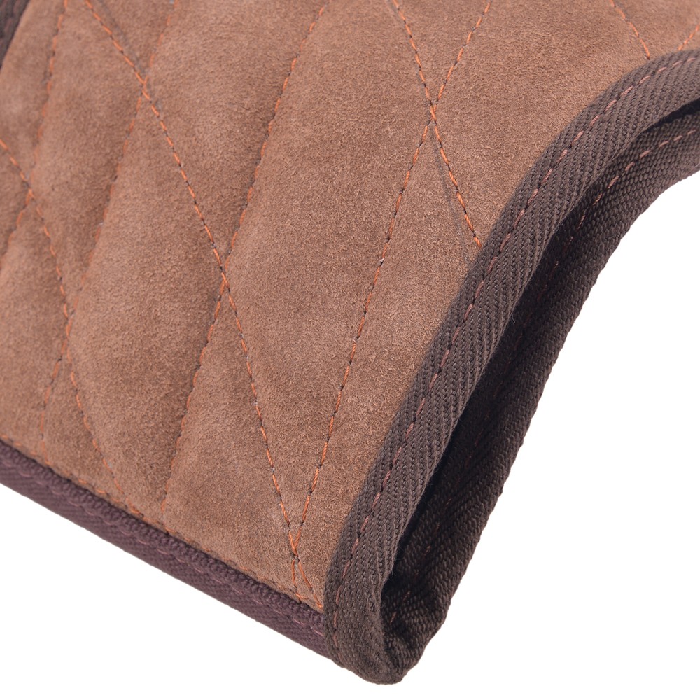 Lefty Leather Suede Shoulder Pad Protector Shooting Soft Recoil Pad Adjustable