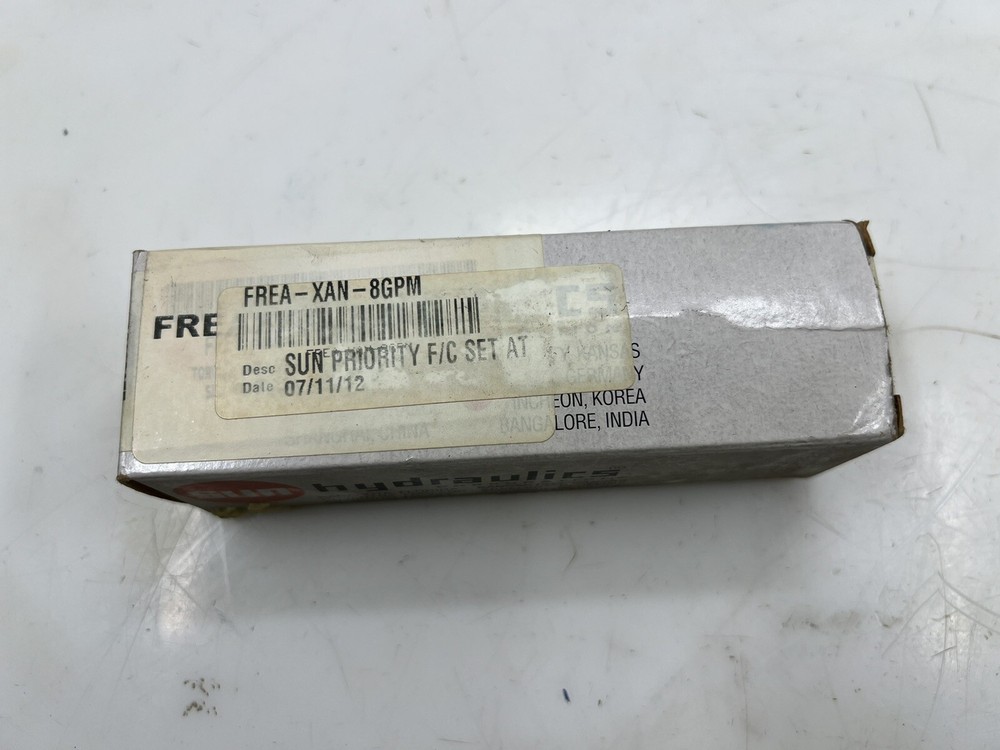 25gpm Fixed Orifice, Bypass/restrictive Priority Flow Control  FREA-XAN-8GPM