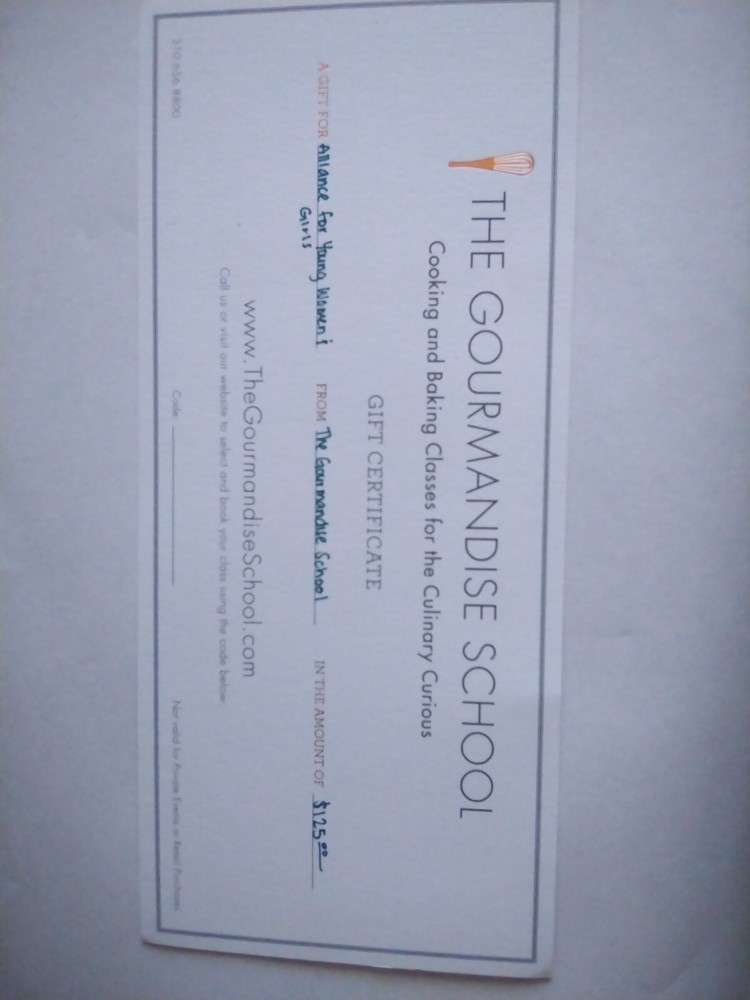 Gift Certificates Cards