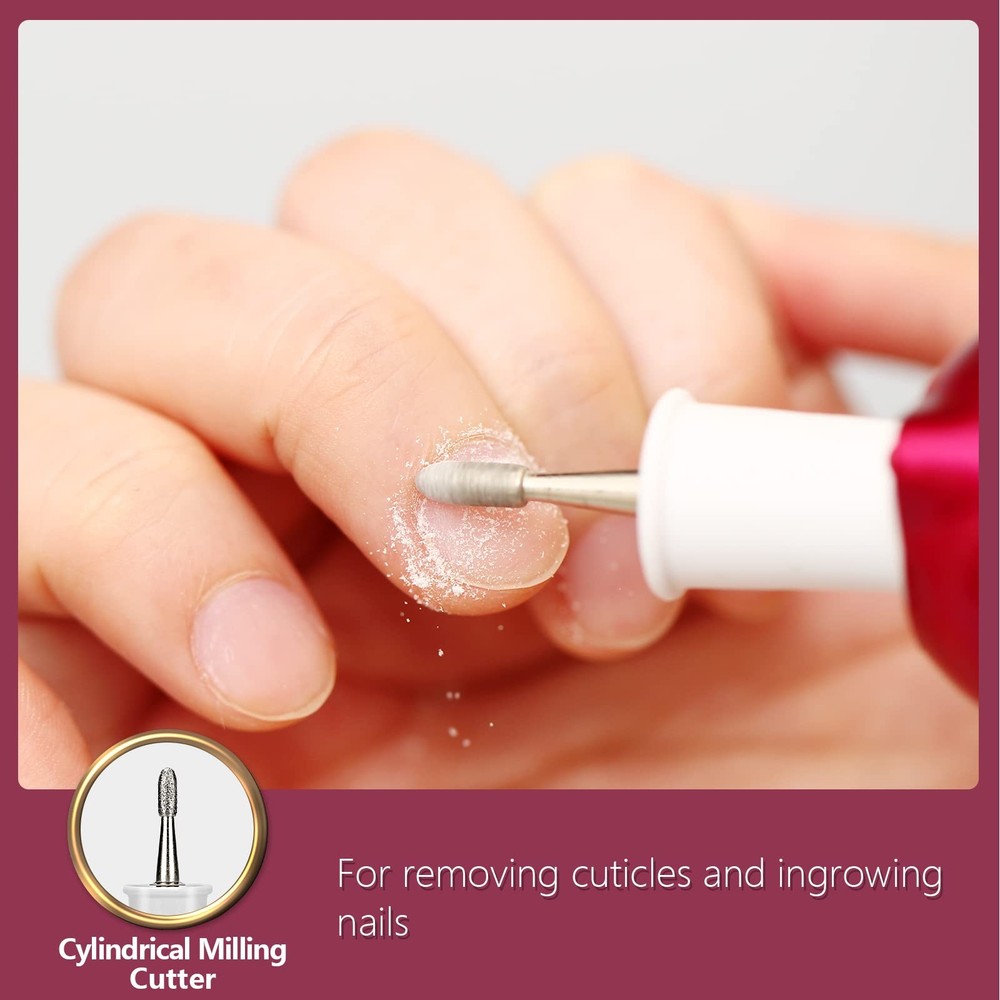 Cylindrical Milling Cutter for Removing Cuticles