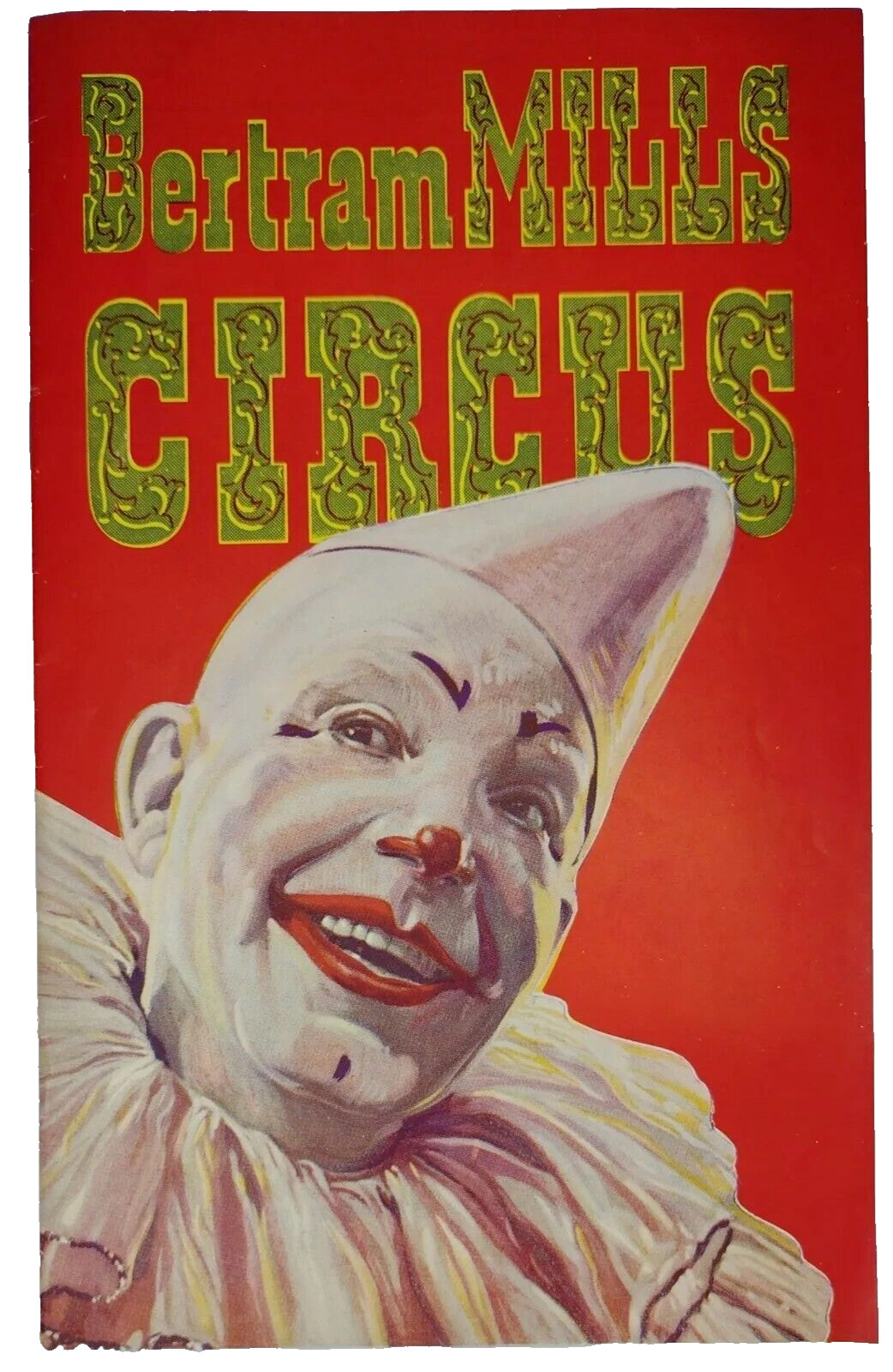 Vintage 1947 Bertram Mills Circus 12-page Program/Booklet for Great Britain Tour