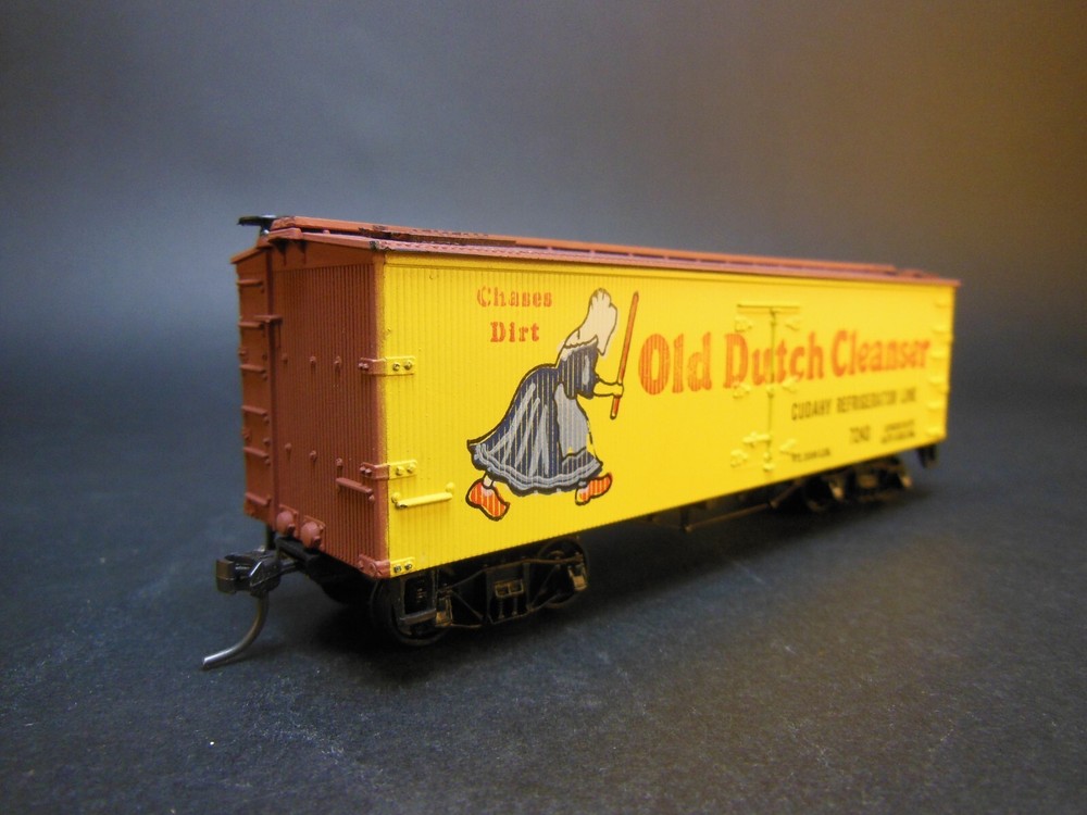 HO SCALE OLD DUTCH CUDAHY BILLBOARD REEFER