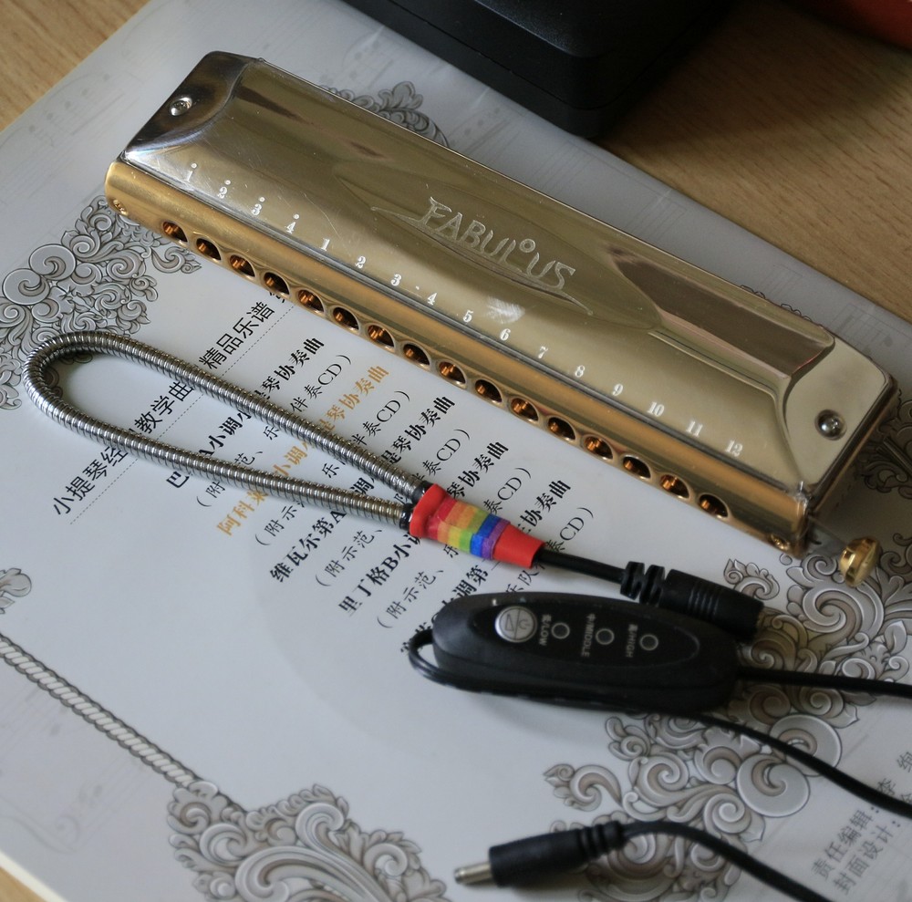 Infrared Warm Heater for Chromatic Harmonica / Hohner Temperature Regulating