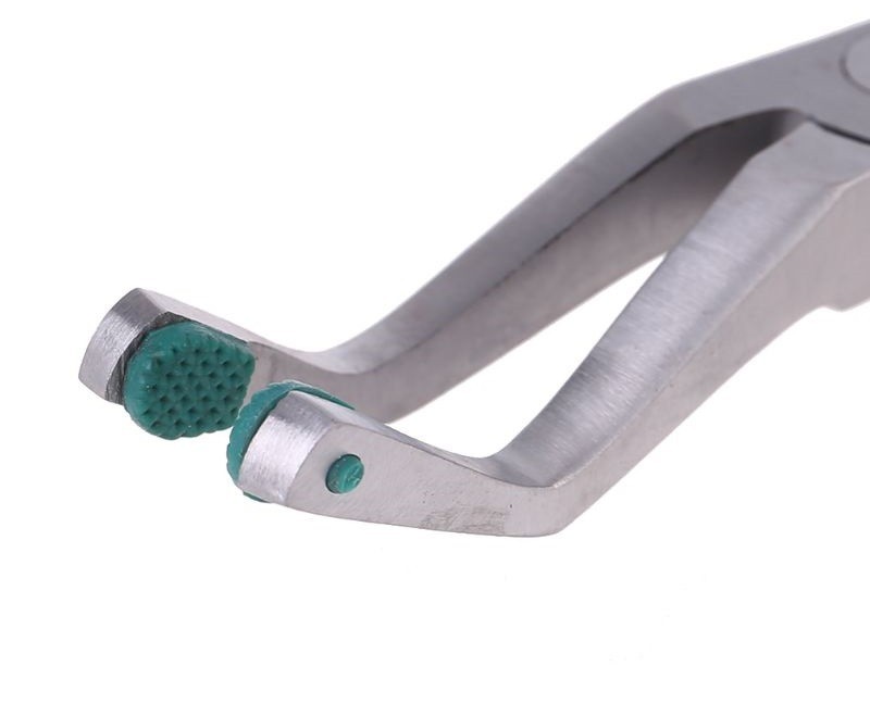 Dental Crown Pliers Remover With Rubber Tipped Stainless Steel Instruments