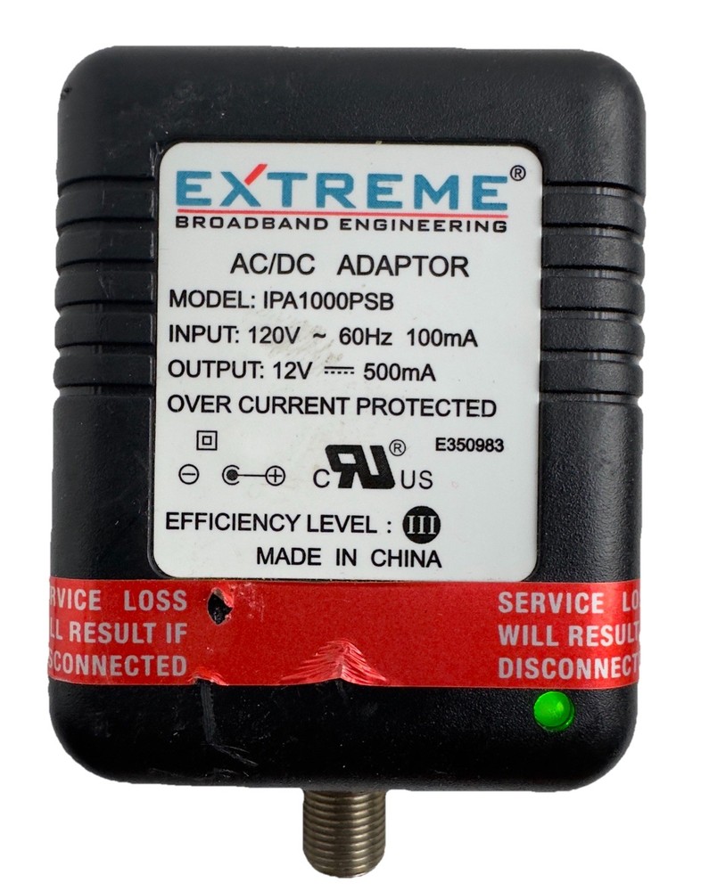 Extreme IPA1008D Amplifier 8-way Connection Splitter & Power Adaptor + Module