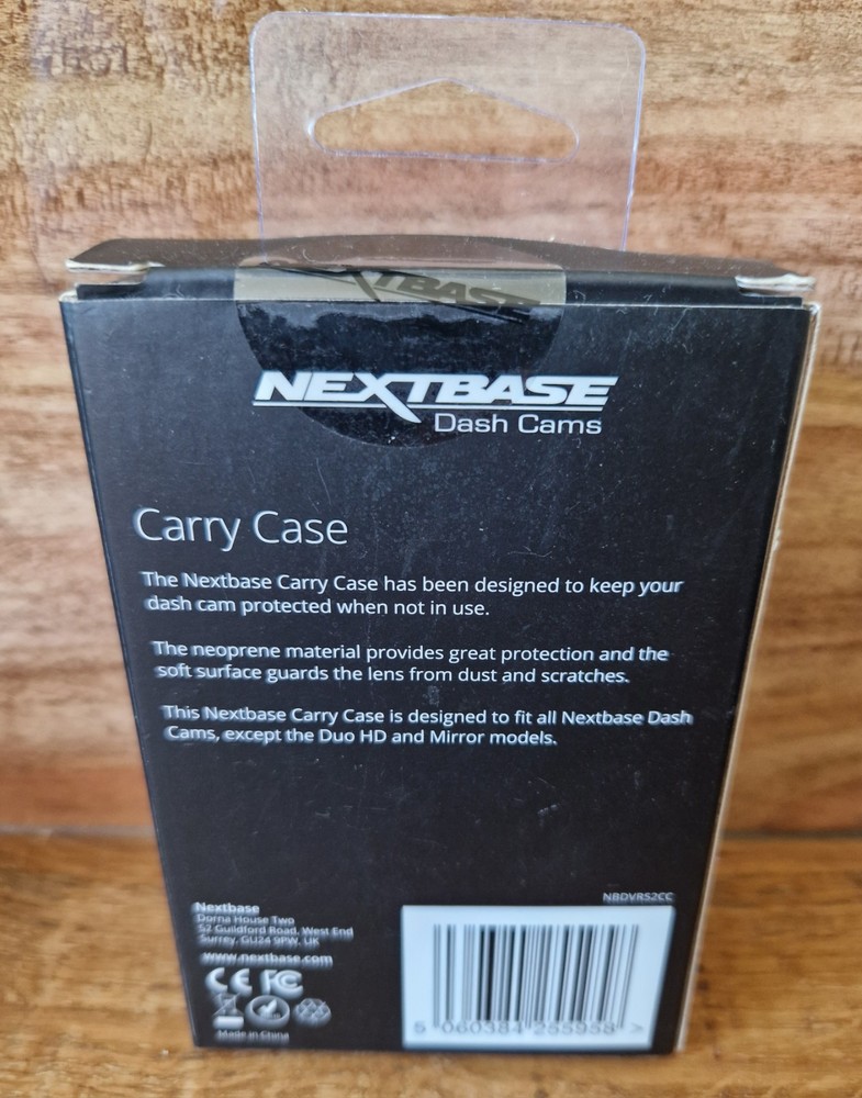Nextbase Series 2 Dash Cam Carry Case – Protective Neoprene Case