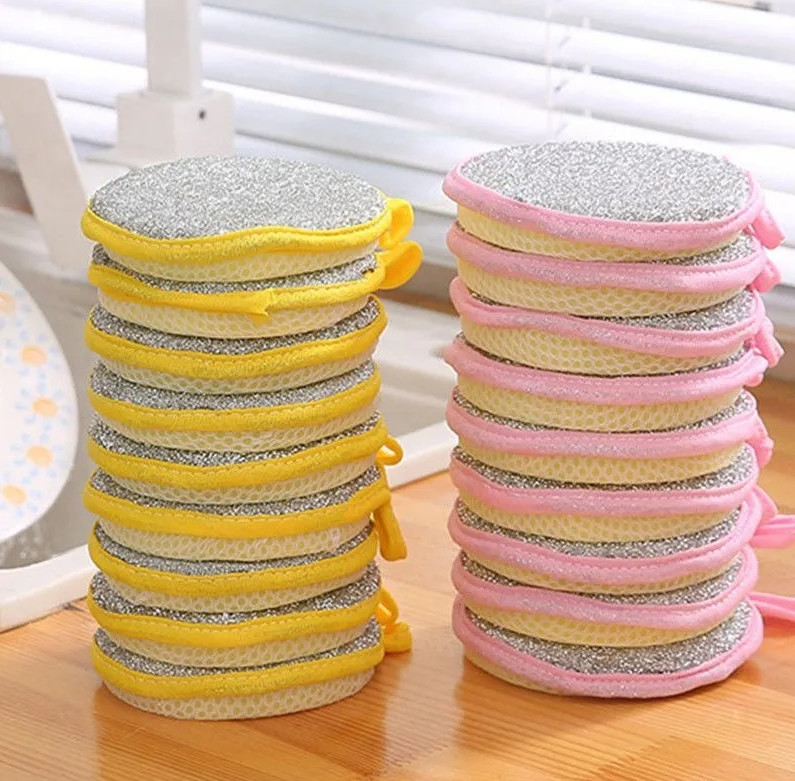 20pcs Double-Sided Dishwashing Sponge Kitchen Cleaning Set Cleaning Kitchen Tool