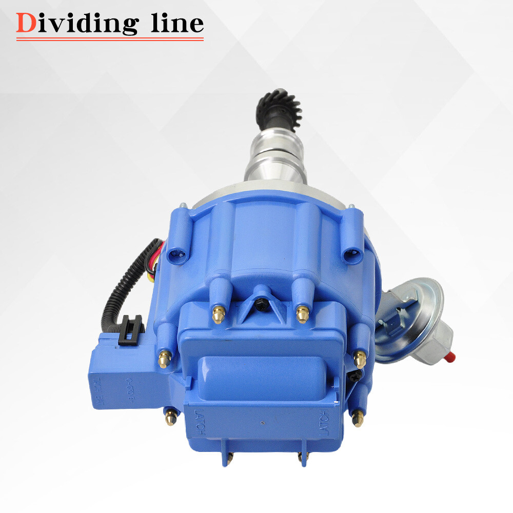 HEI Ignition Distributor For Ford 351C 351M 400 429 460 Spark Plug Wire Pigtail