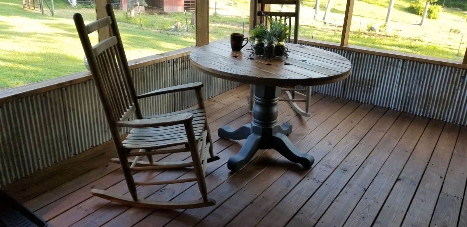 5 pcs 3' x 2' Reclaim Corrugated Metal Sheet Barn Tin Bar Decor Wainscot