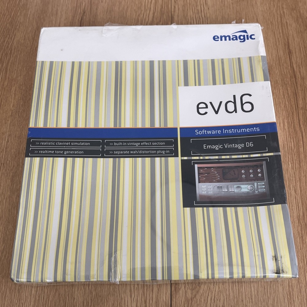 Emagic evd6 Software Instruments Vintage D6 Hohner Clavinet Simulation