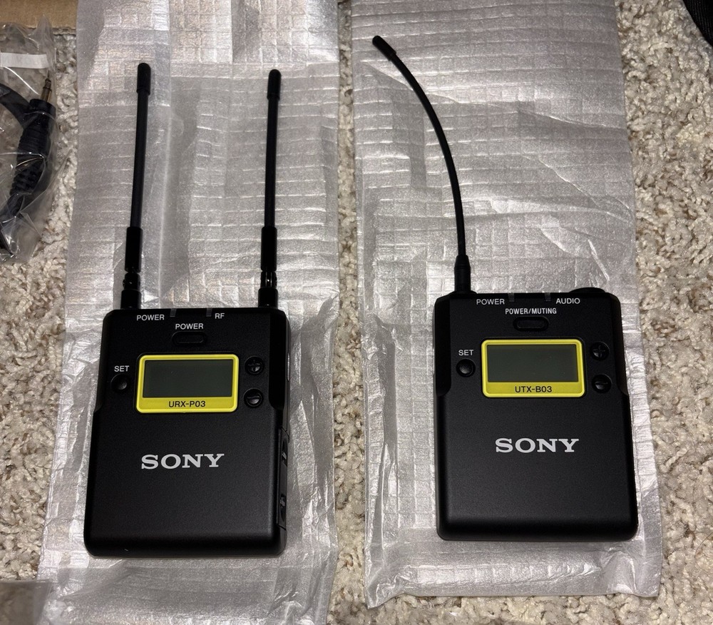 Sony UWP-D UWP-D11 UHF Wireless Microphone Package Digital Audio Processing