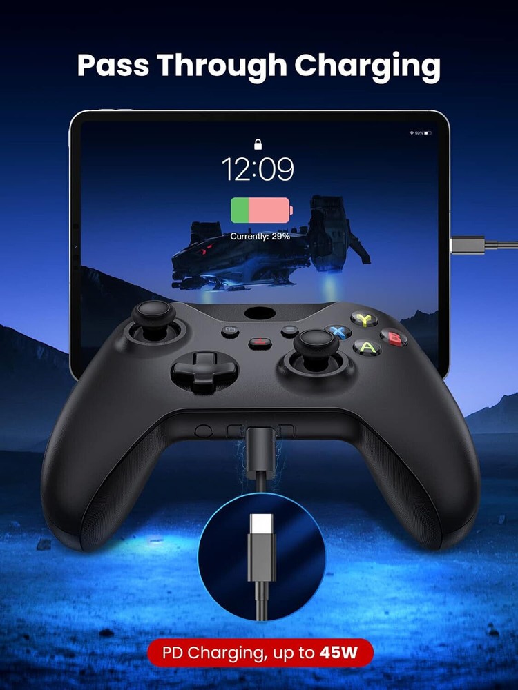 Wired USB-C Gaming Controller for iPad pro air mini Apple Arcade & Cloud Gaming