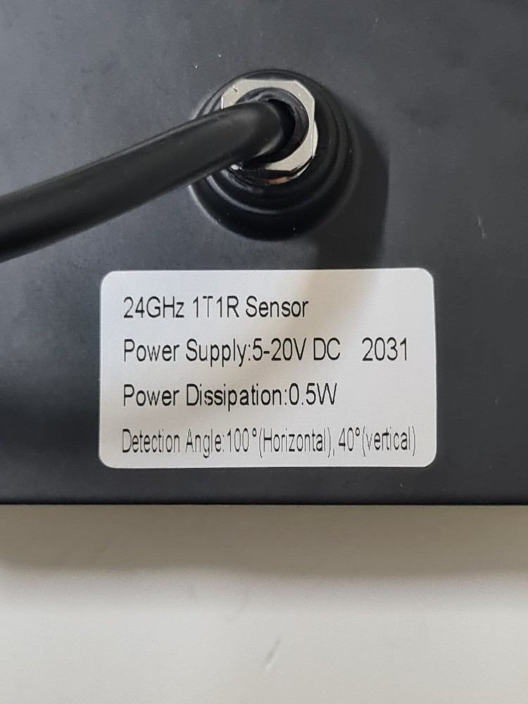 24GHZ 1T1R Millimeter Wave Radar Detection Sensor