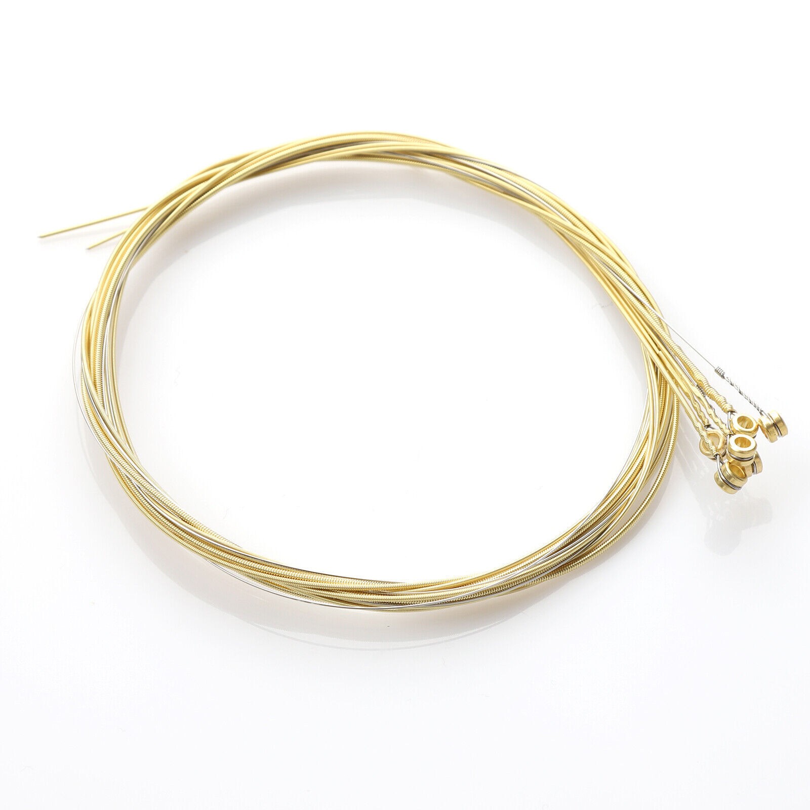 Sets of 6 Guitar Strings Replacement Steel String for Electric Acoustic Guitar