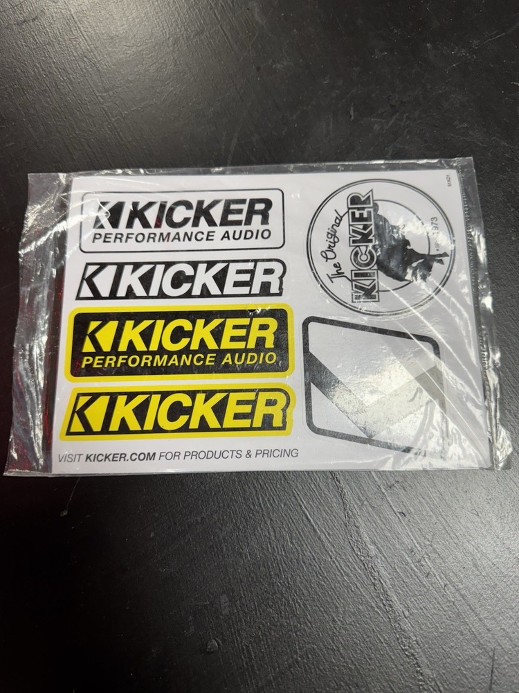 Kicker Stickers
