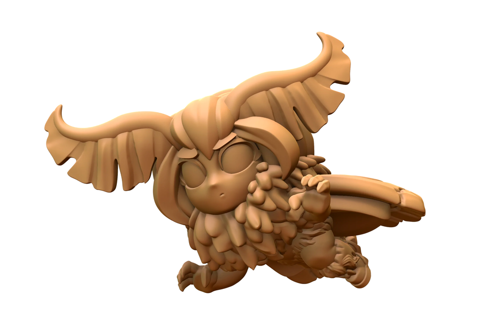 Capsule Chibi - Mothgirl (Flying)