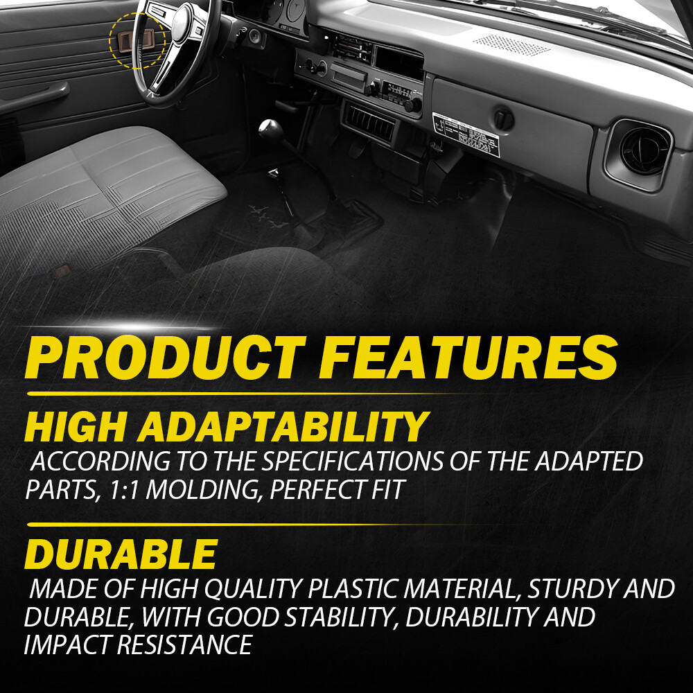 Door Handle Inner Indoor Left Right for 1995-2000 Toyota Tacoma Brown