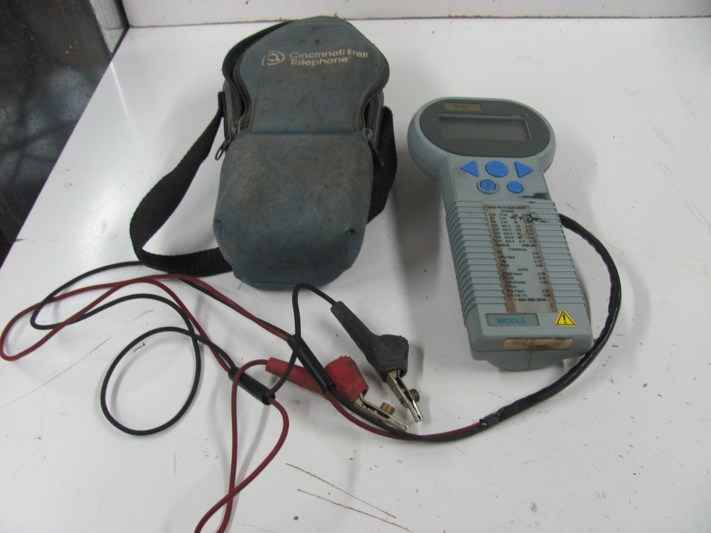 BIDDLE MODEL CFL510 MEGGER MULITIMETER LOCATOR