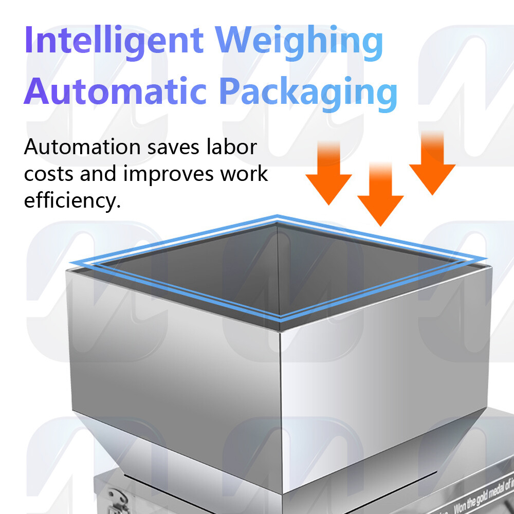 Powder granule packaging machine, fully automatic commercial vertical packaging