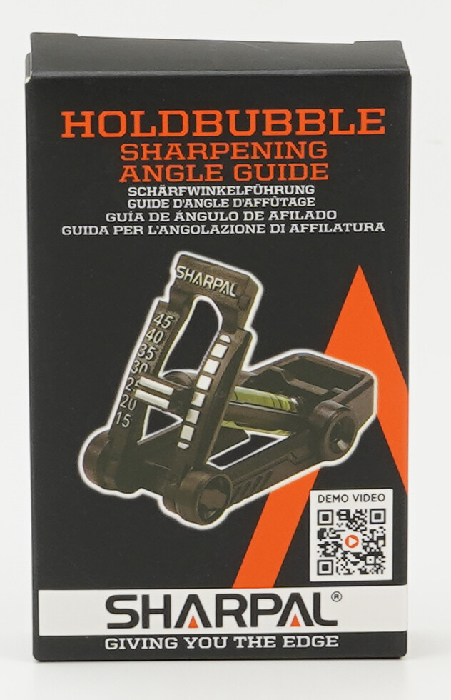 SHARPAL HOLDBUBBLE & ANGLE PYRAMID Whetstone Knife Blade Sharpener Angle Guide