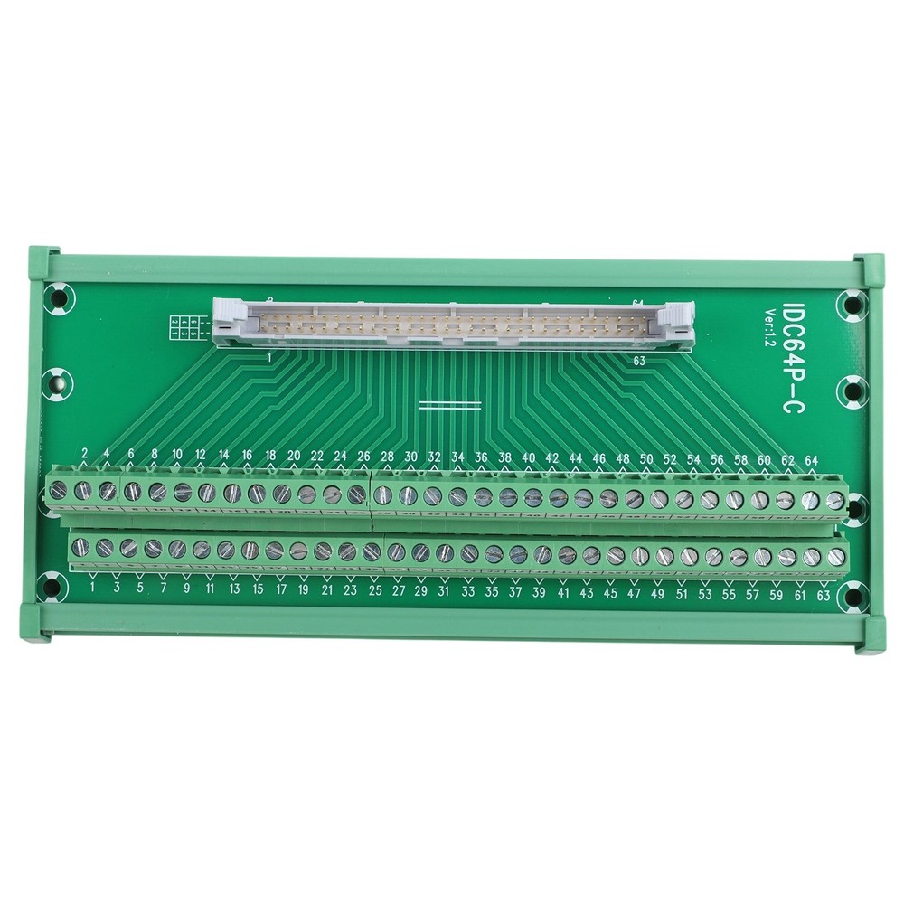 64 Pin IDC64P C Type Connector Terminal Block with Shell for Control Devices