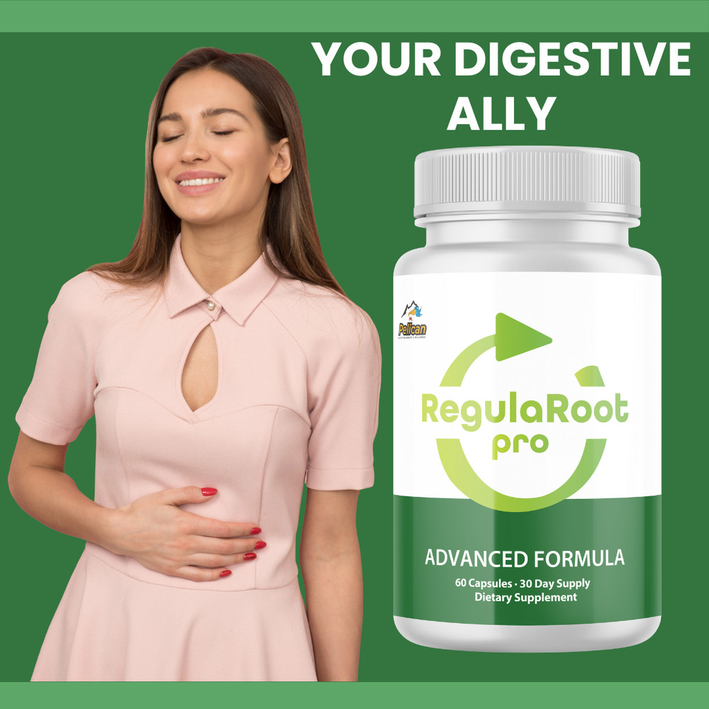 RegulaRoot Pro- Digestive Support- 4 Bottles- 240 Capsules
