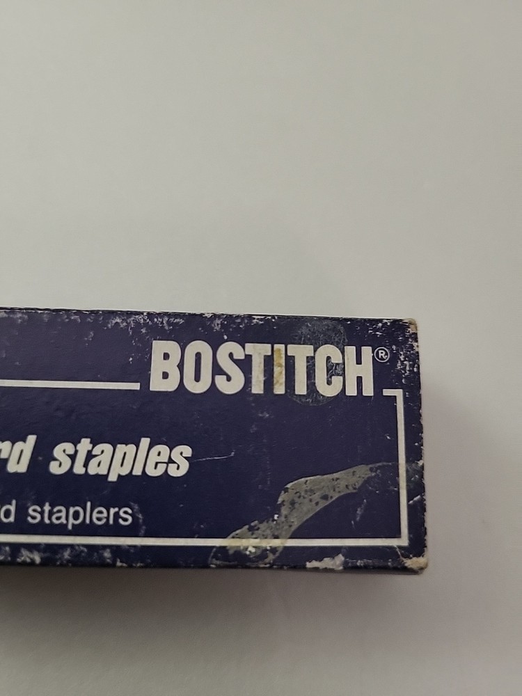 Bostitch Standard Staples Open Box