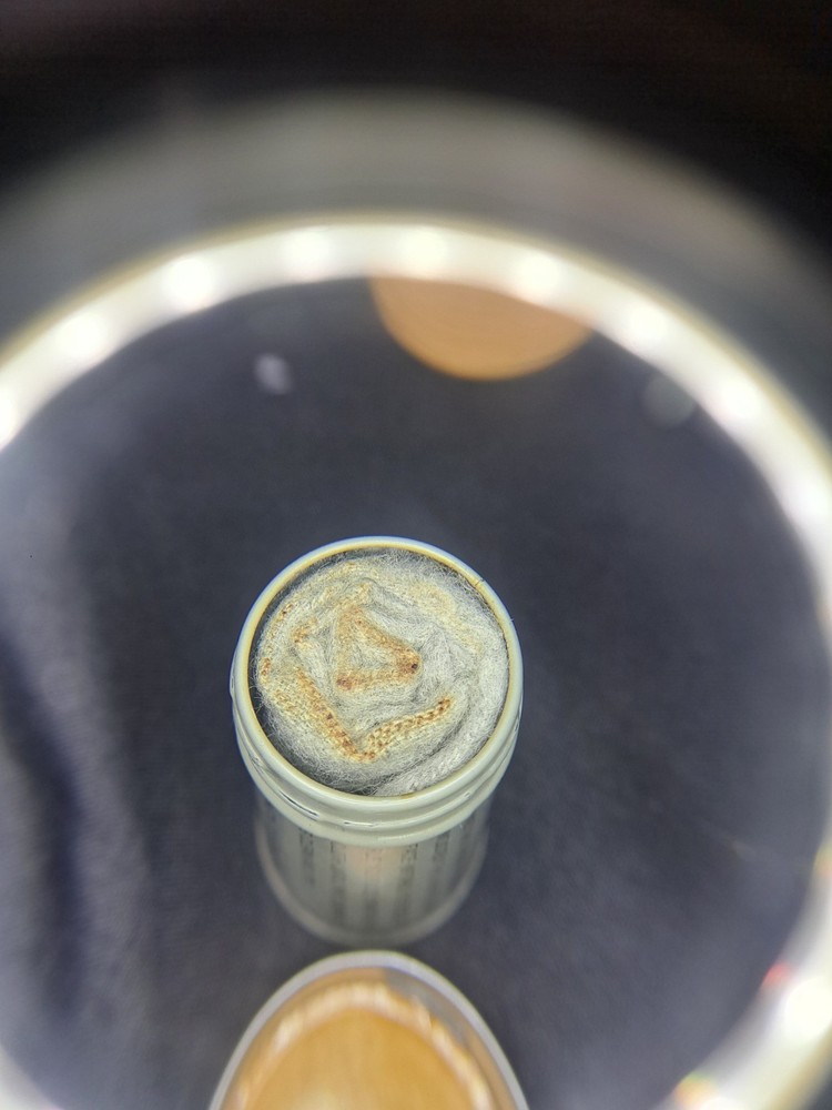 ORIGINAL WWII US ARMY GAS MASK CARRY BAG INSERT ANTI-DIM CLOTH