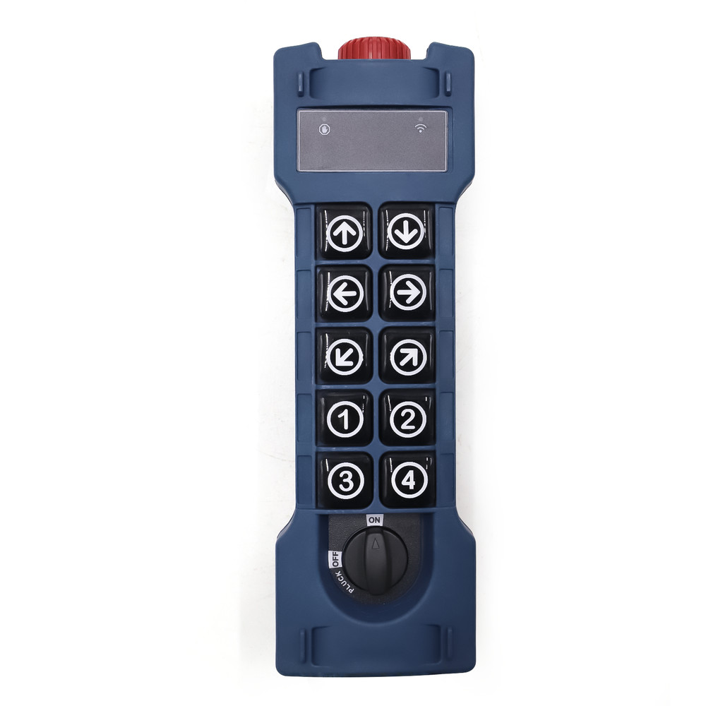 10 Keys Industrial Remote Control Wireless Crane Hoist Controller AC/DC65-440V
