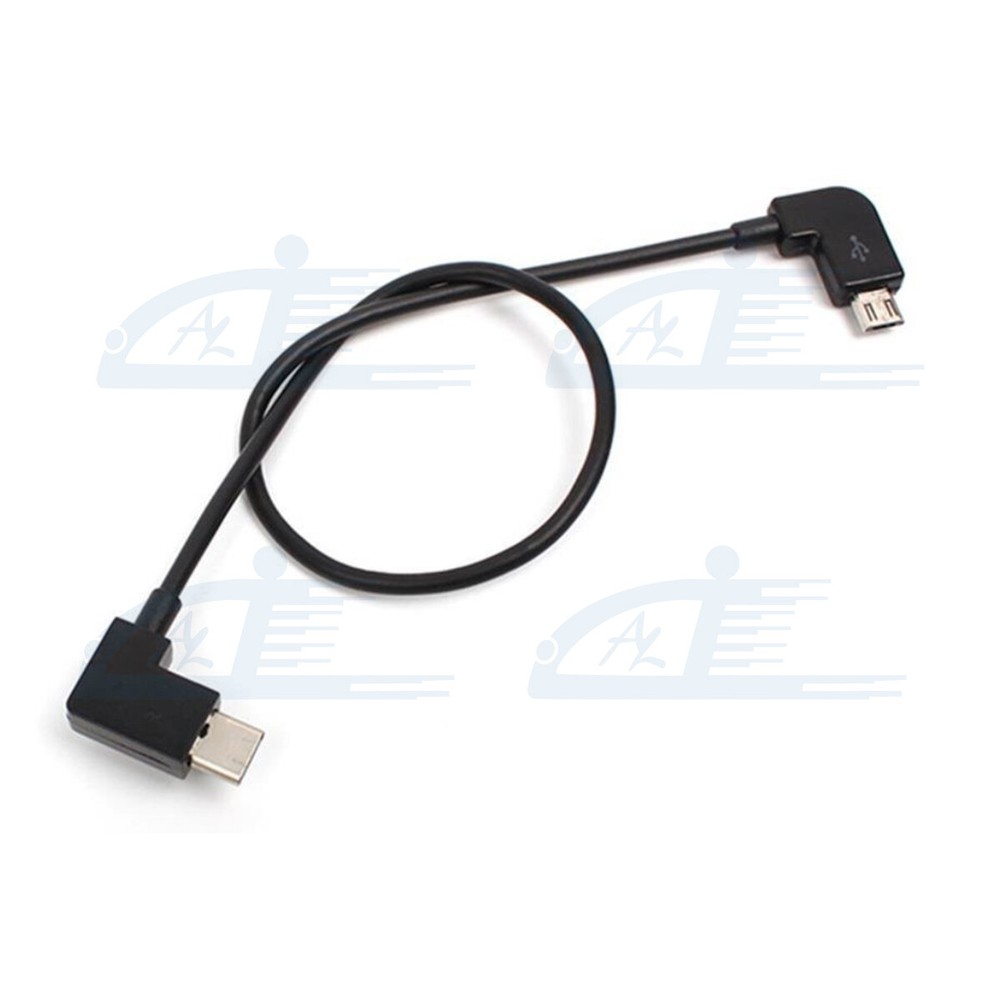 OTG Micro USB Cable 90° Data Transfer for DJI Mavic Mini 1 Drone Remote Control
