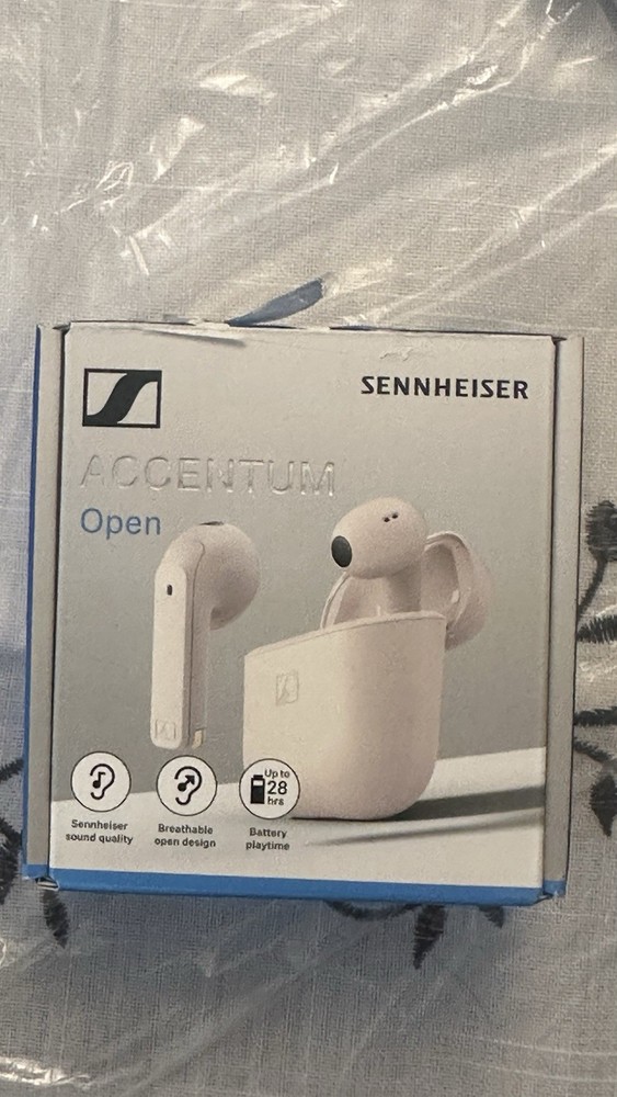 Sennheiser ACCENTUM Open Wireless Earbuds Cream