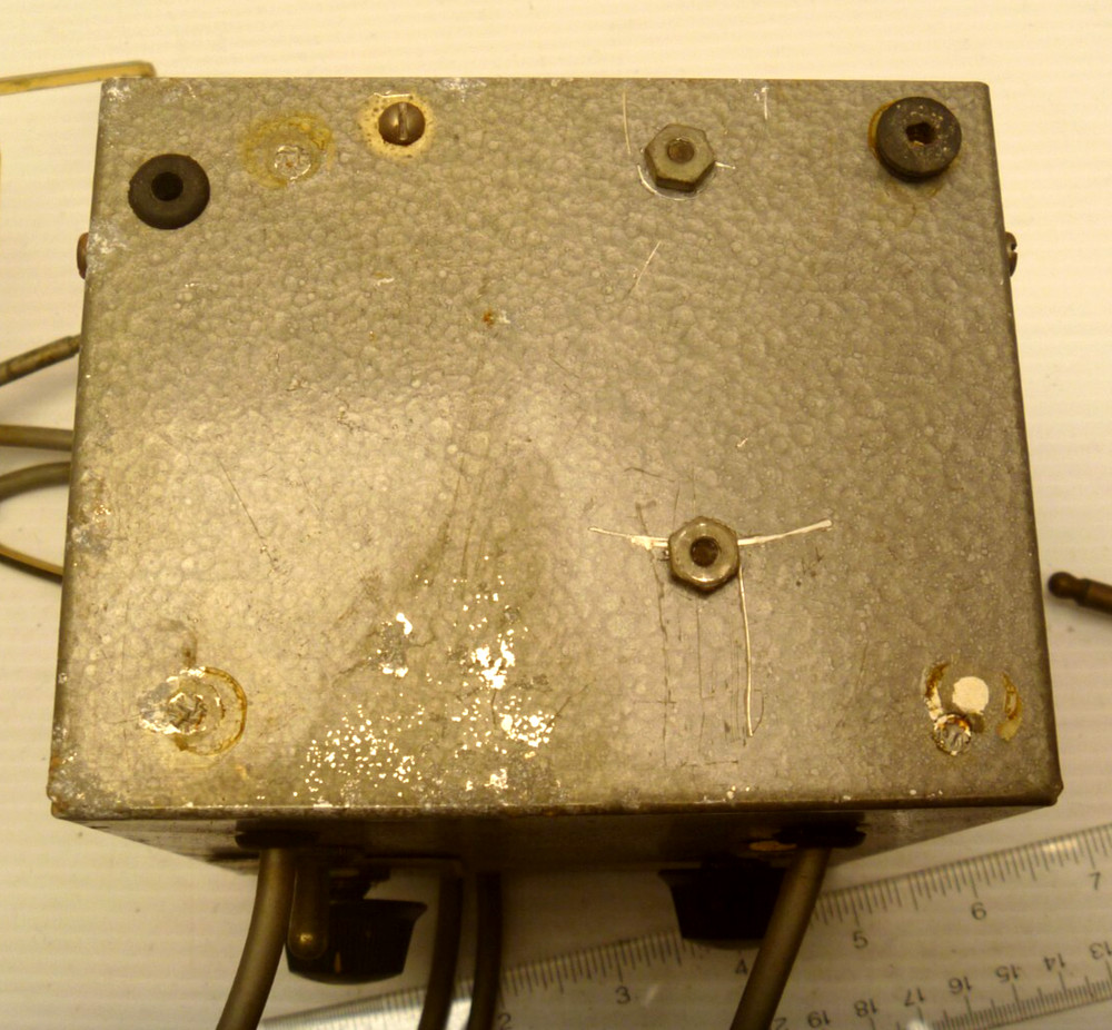 Vintage homemade Ham Radio device. (w/transformer)