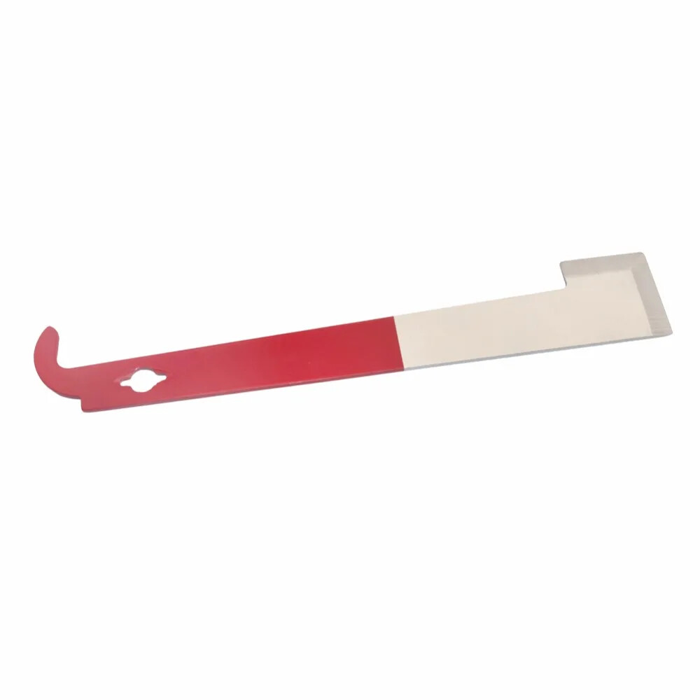 26.5cm Stainless Bee Hive Tool Frame Lifter &Scraper J Shape Hook Scraping Knife