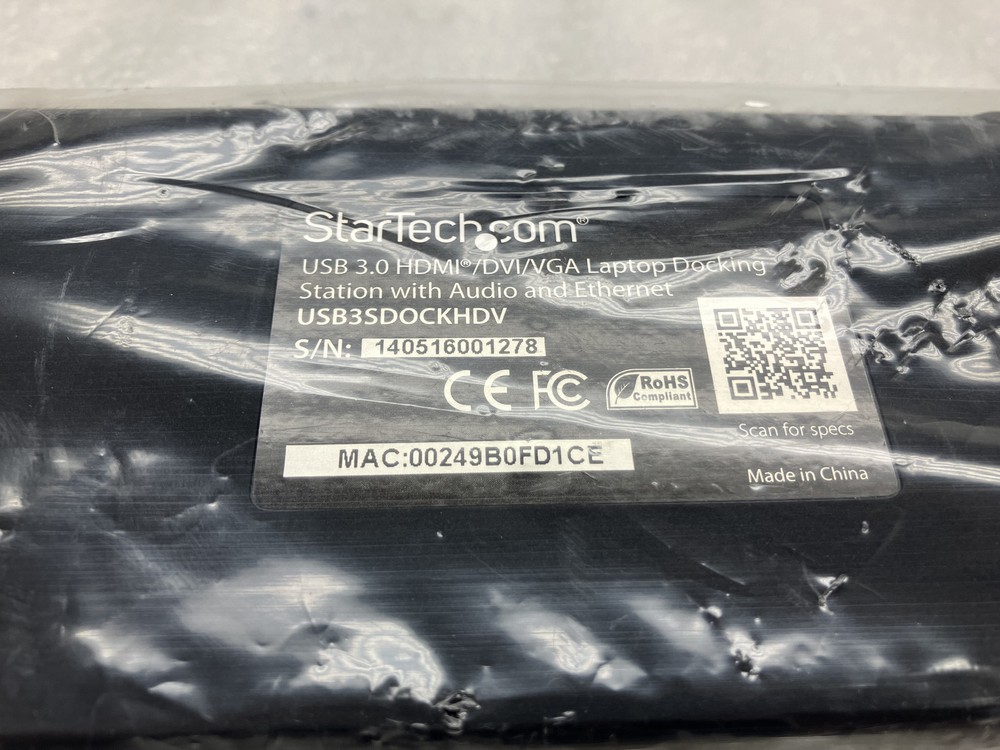 StarTech USB3SDOCKHDV USB 3.0 HDMI/DVI/VGA Docking Station