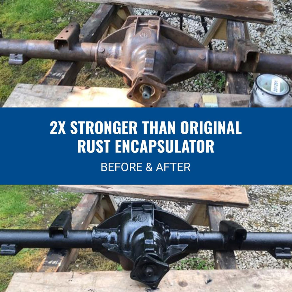 Matte Black Rust Encapsulator plus | Long Lasting Durable Finish 1 Coat Maximum