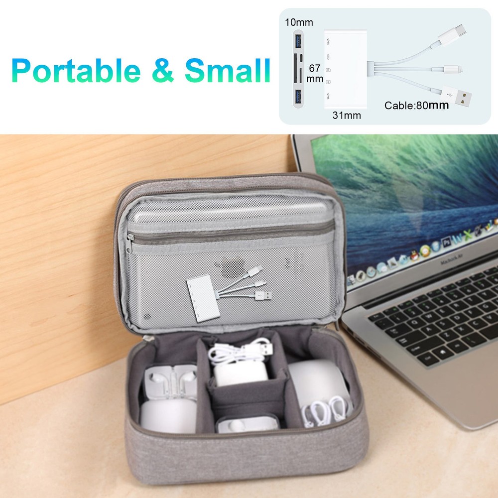 1PC 5 in 1 Memory Card Reader USB 3.0 OTG Adapter SD Card Reader For iPhone/iPad