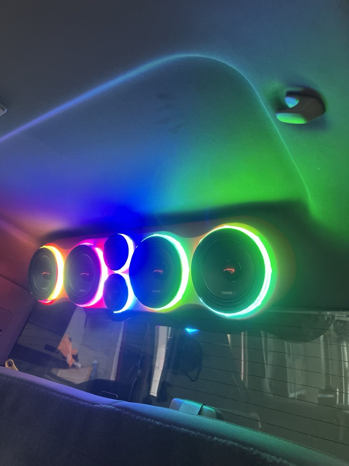 6.5 speaker ring lights