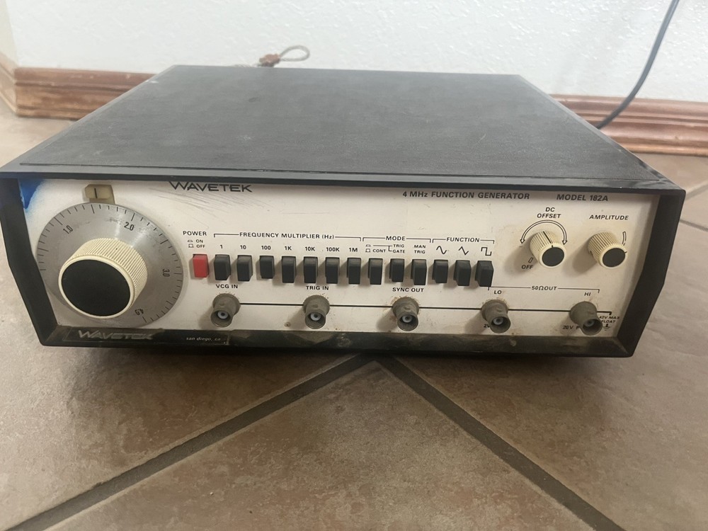Wavetek Model 182A 4MHz Function Generator