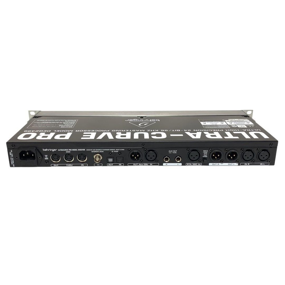Behringer DEQ2496 Ultracurve Pro Equalizer Processor Rare Studio Rack Unit