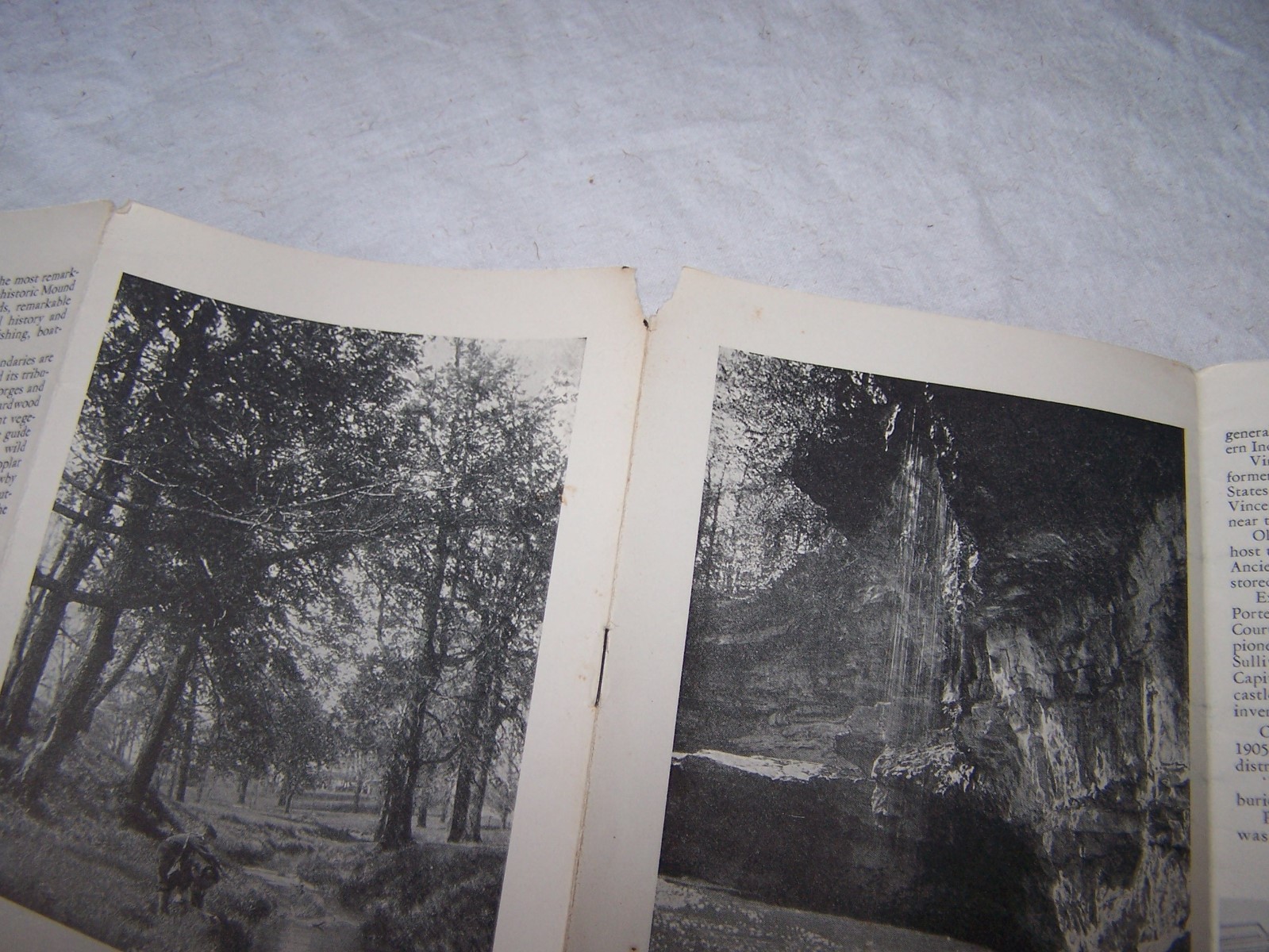 Vintage INDIANA The Hoosier State Travel Brochure CONOCO Gas & Oil