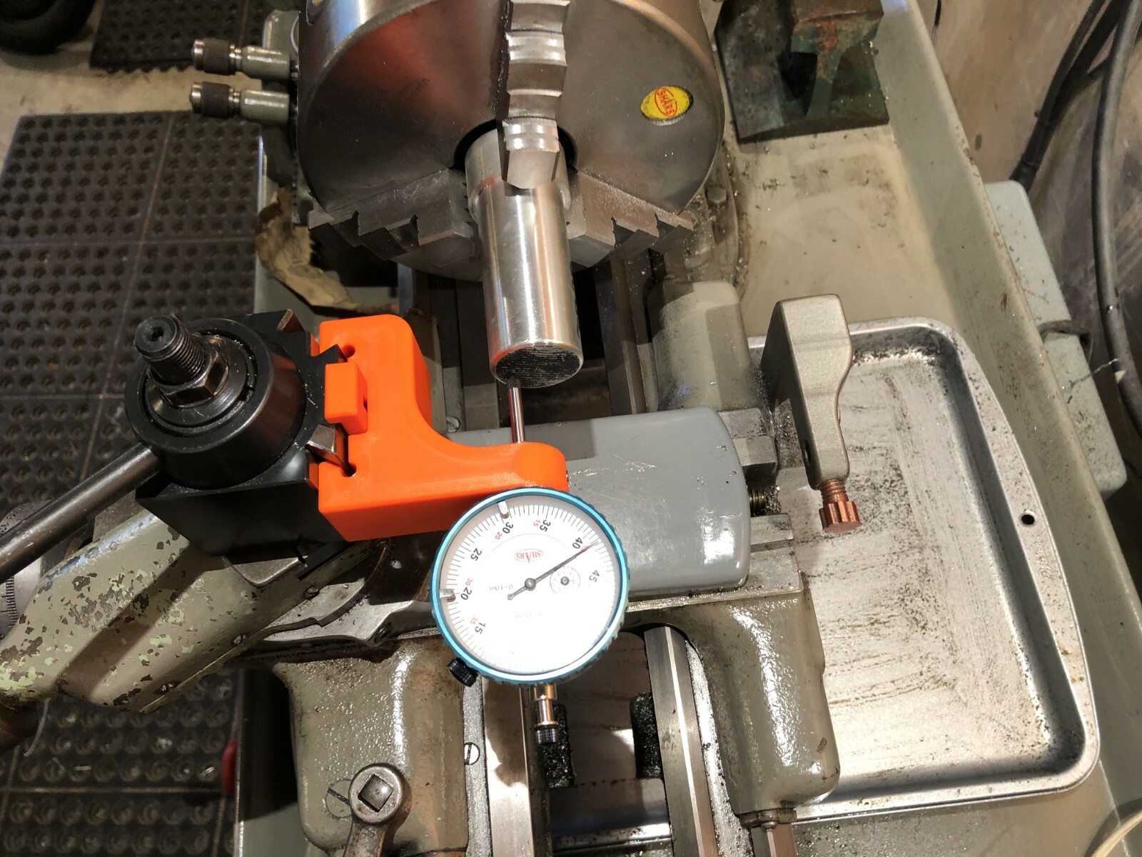 Lathe Dial Indicator "Holder ONLY" for OXA AXA BXA CXA CA Quick Change Tool Post